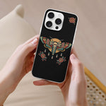Old School Death Moth Print - Phone Case