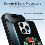 Floral Moth Print - Phone Case