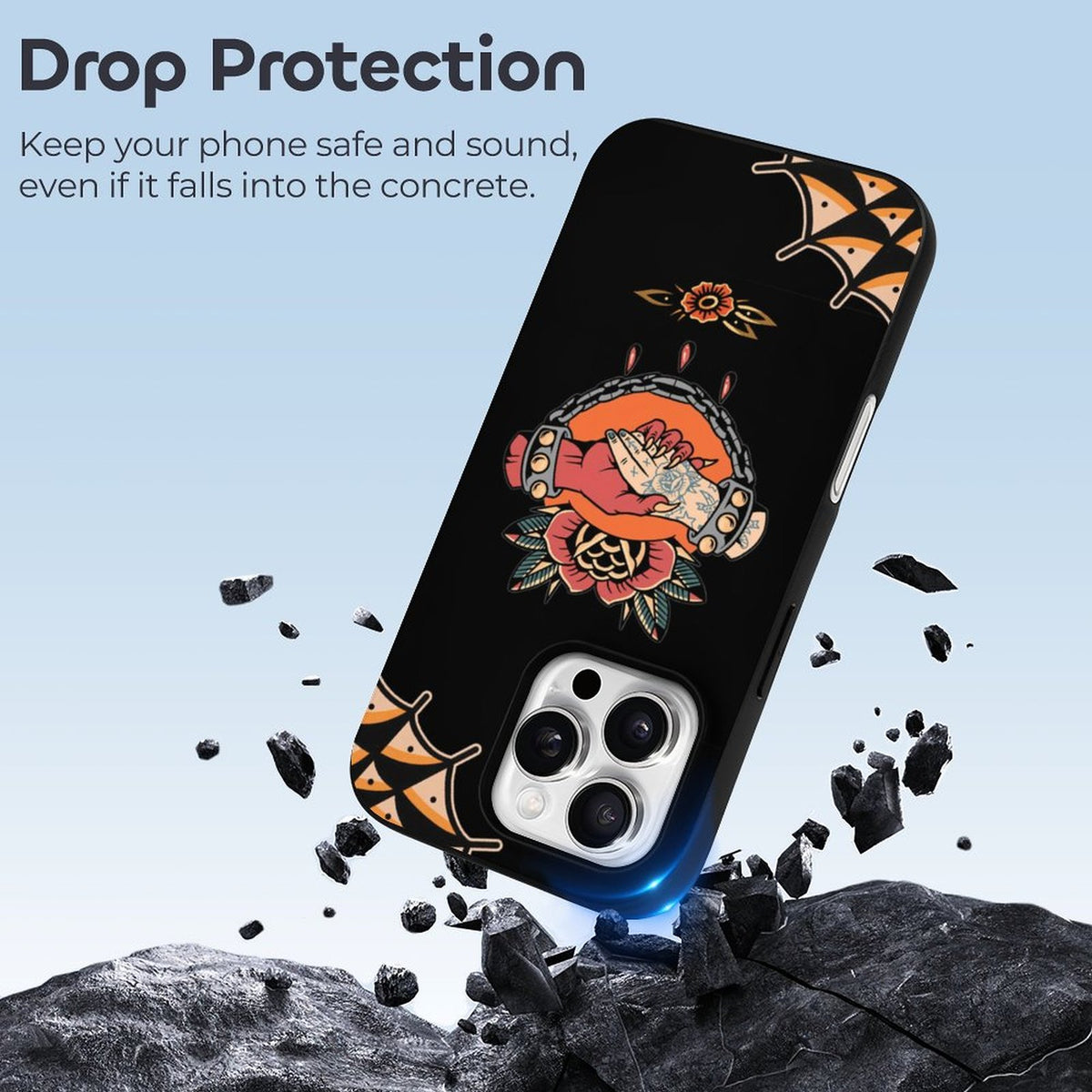 Deal With The Devil Print - Phone Case