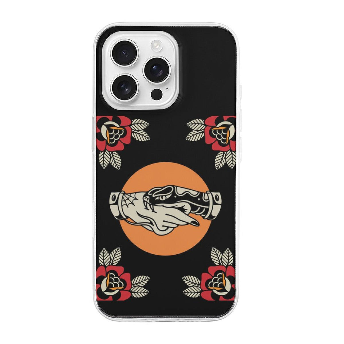 Trust No One Snake Print - Phone Case