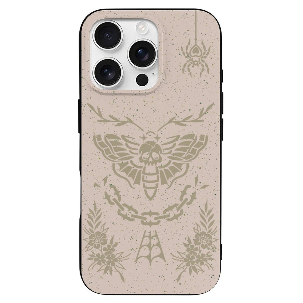 Classic Death Moth Print - Phone Case