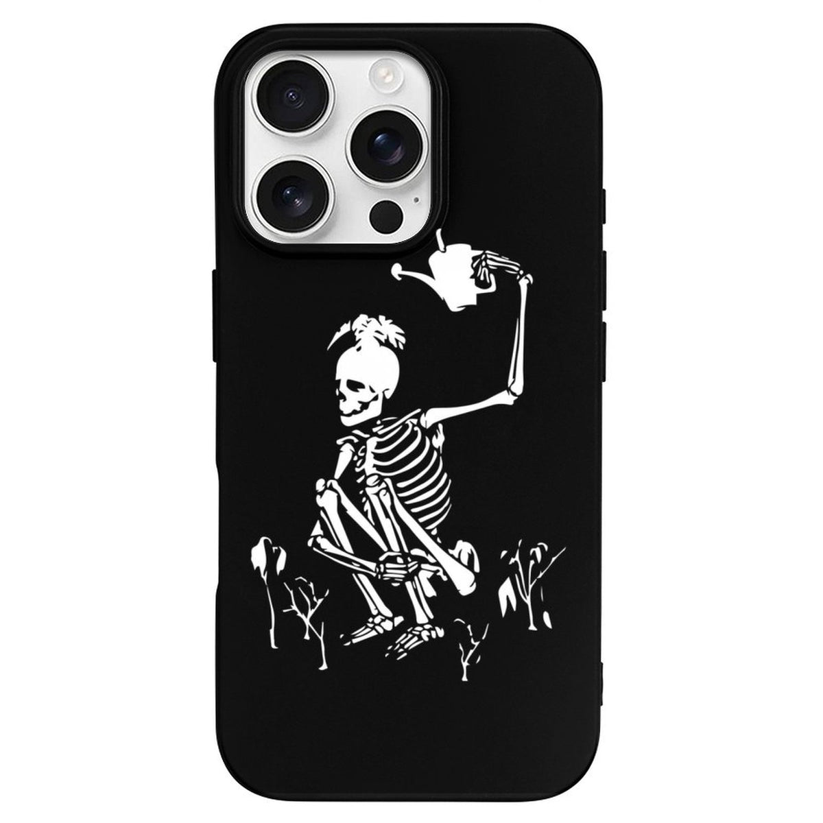 Gothic Skull Print - Phone Case