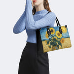 Van Gogh Sunflower Print Handbag Factory Direct Sales