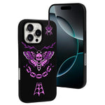Purple Death Moth Print - Phone Case