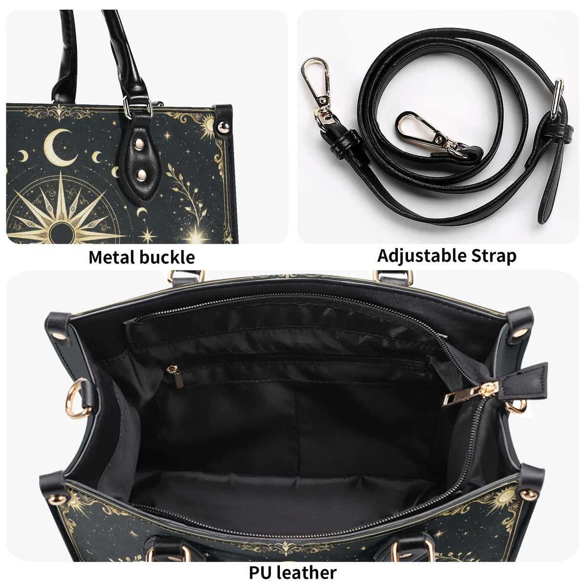 Star Compass Wing Print Handbag Factory Direct Sales