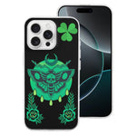 Shamrock Death Moth Print - Phone Case