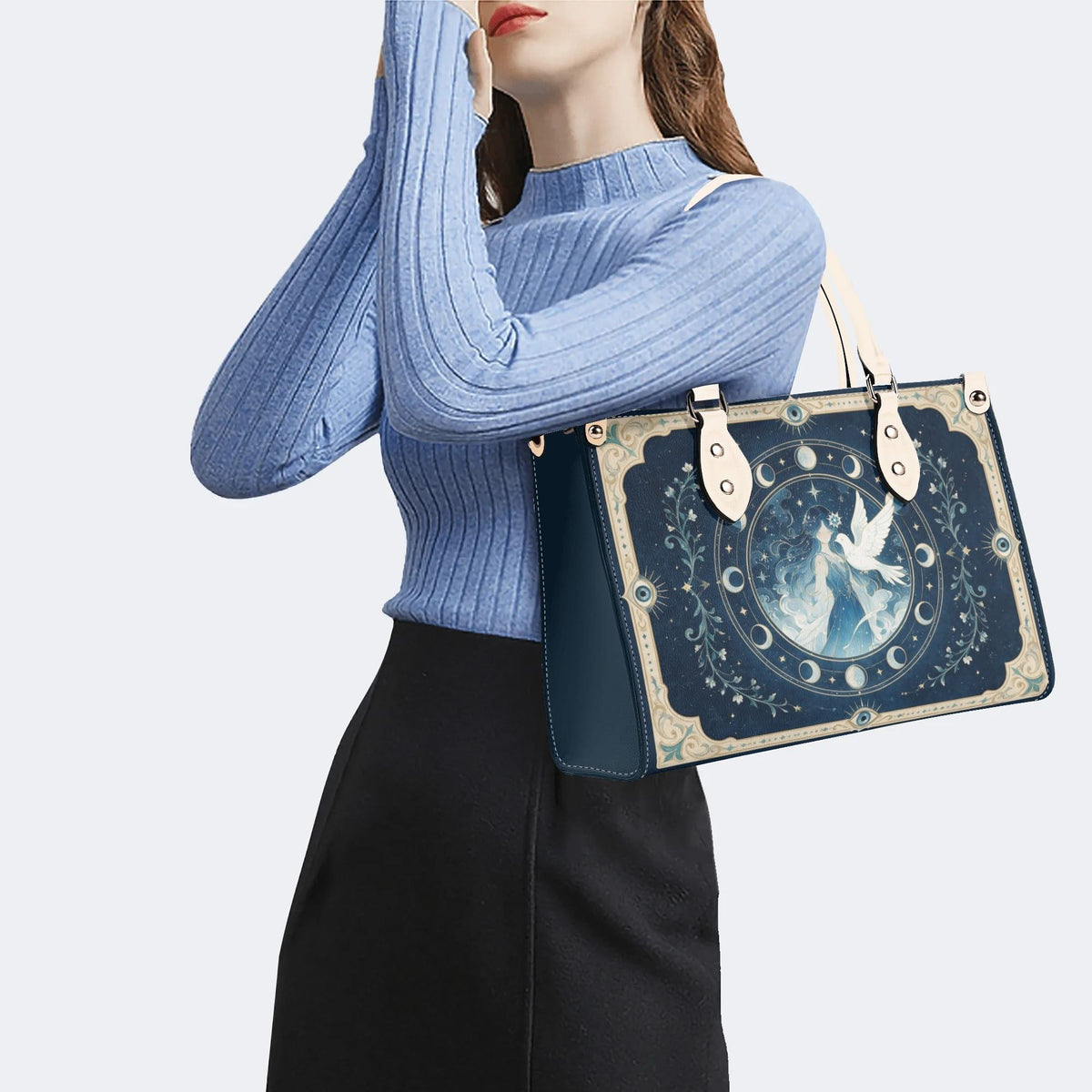 Star Lady Dove Print Handbag Factory Direct Sales