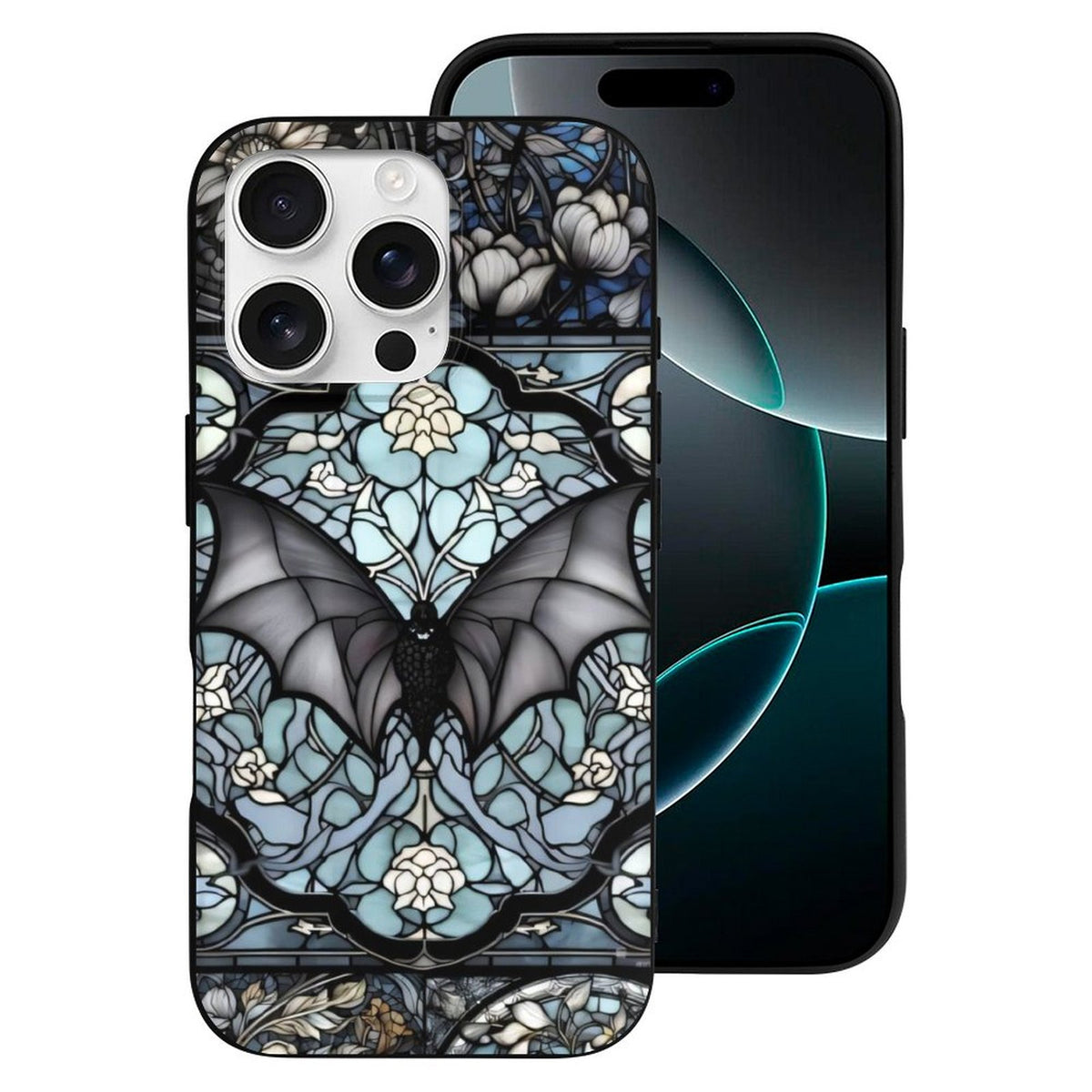 Gothic Bat Print - Phone Case