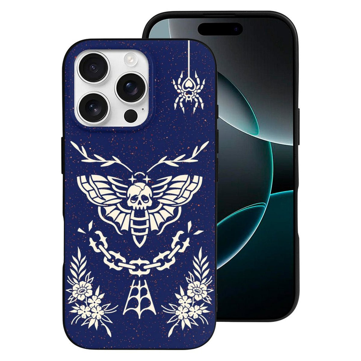 Vintage Death Moth Print - Phone Case
