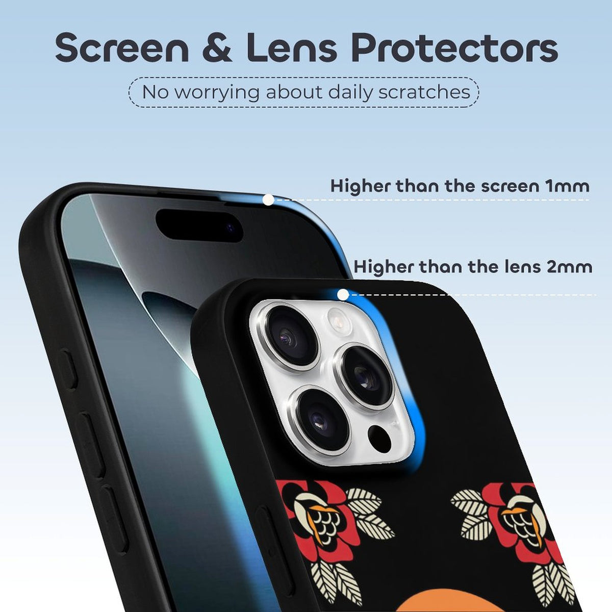 Trust No One Snake Print - Phone Case