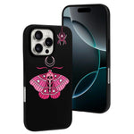 Pink Death Moth Print - Phone Case