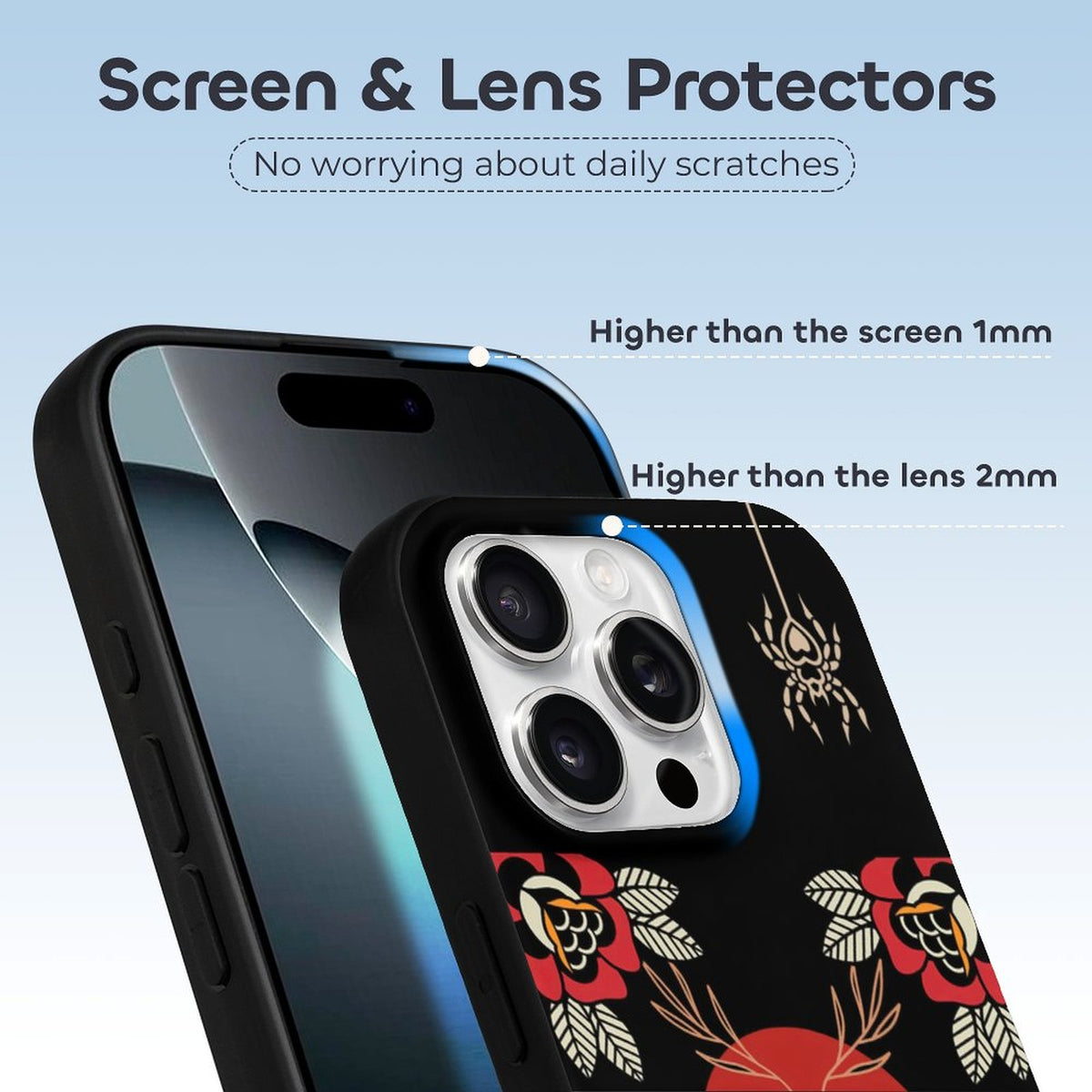 Vintage Death Moth Print - Phone Case