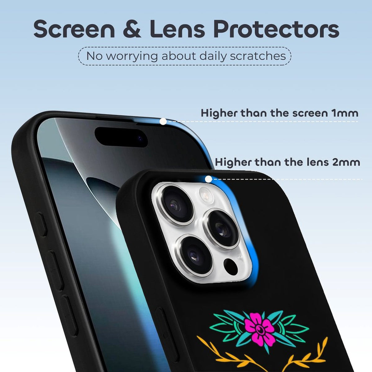 Old School Death Moth Print - Phone Case