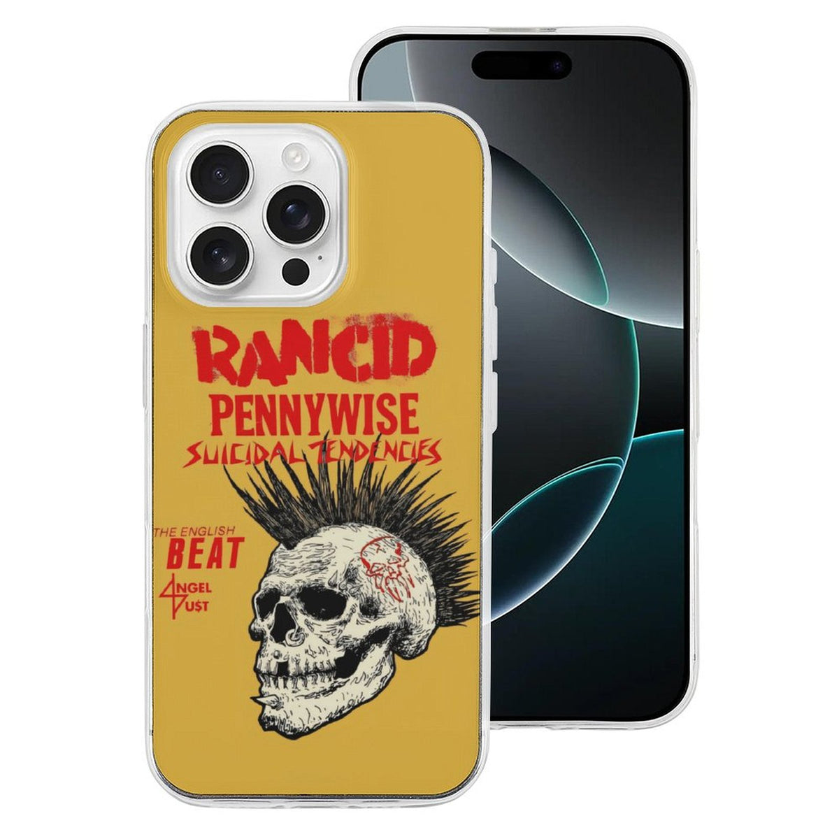 Rancid Skull Print - Phone Case