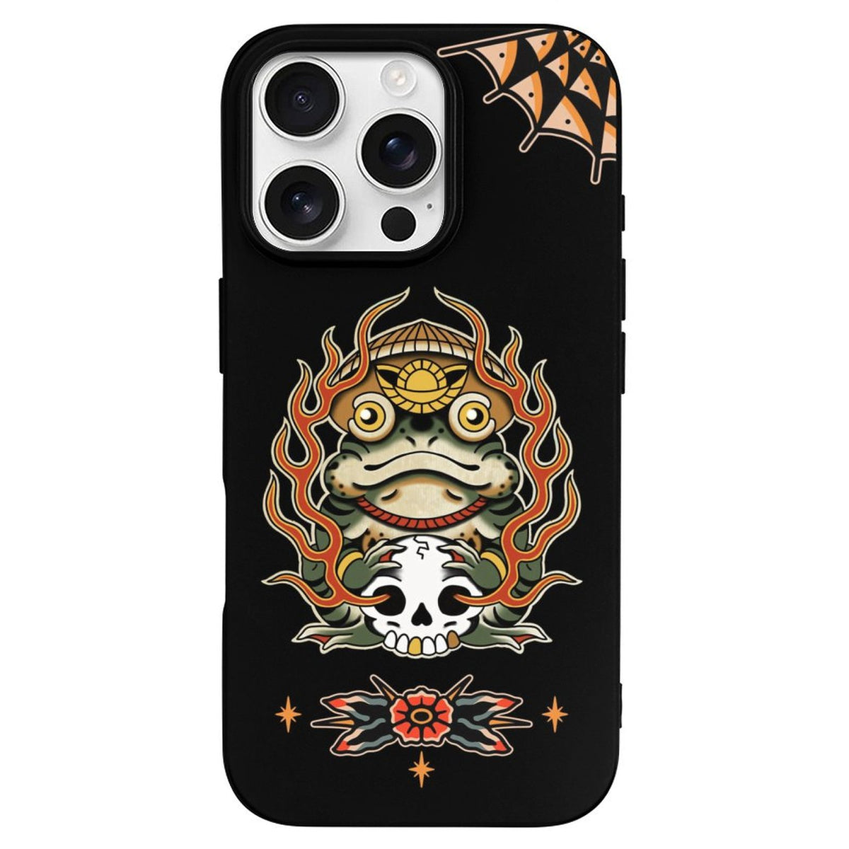 Japanese Ninja Frog Print - Phone Case