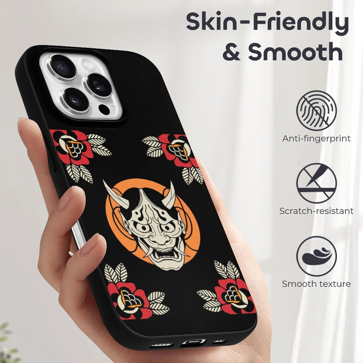 Horror Demon Print - Phone Case
