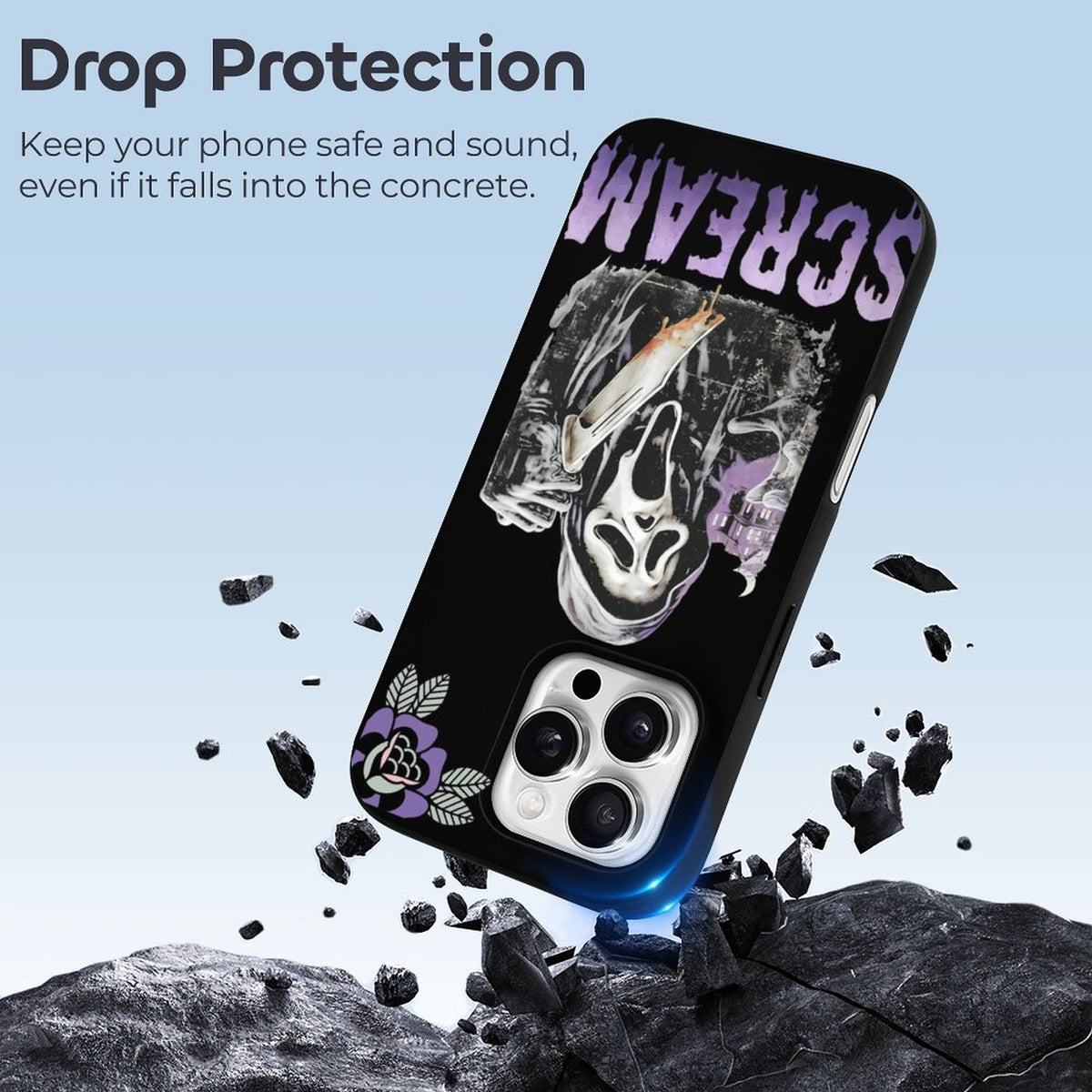 Horror Ghostface Print - Phone Case