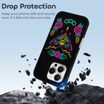 Old School Death Moth Print - Phone Case