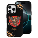 Vintage Eagle & Snake Print - Phone Case