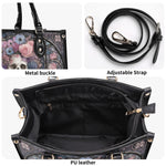 Rose Skull Glass Print Handbag Factory Direct Sales