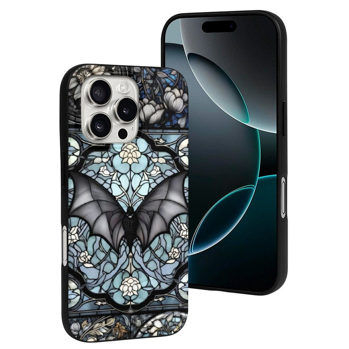 Gothic Bat Print - Phone Case