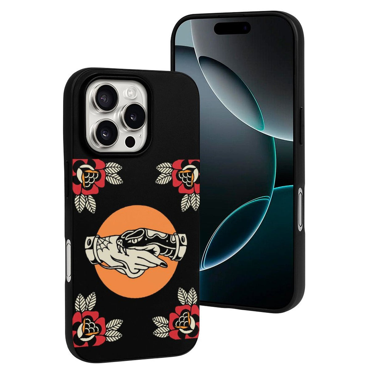 Trust No One Snake Print - Phone Case