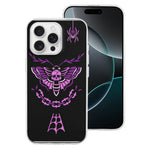Purple Death Moth Print - Phone Case