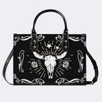 Fashionable Bull Head Printed Handbag Factory Direct Sales