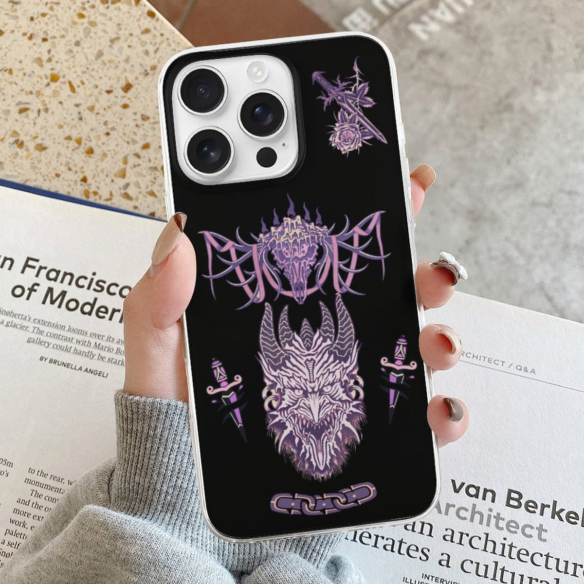 Unisex Goat Print - Phone Case
