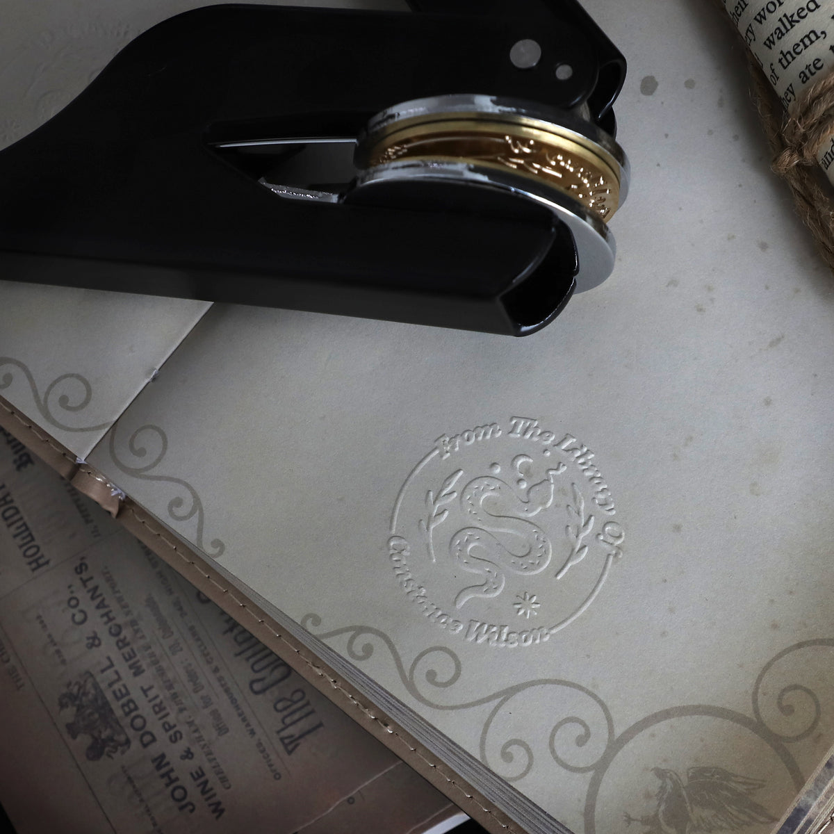 Custom Book Embosser