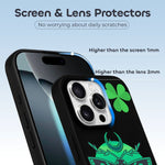 Shamrock Death Moth Print - Phone Case