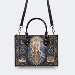 Oribos Castle Print Handbag Factory Direct Sales