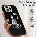 Gothic Skull Print - Phone Case