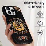 Grim Reaper Flowers Print- Phone Case