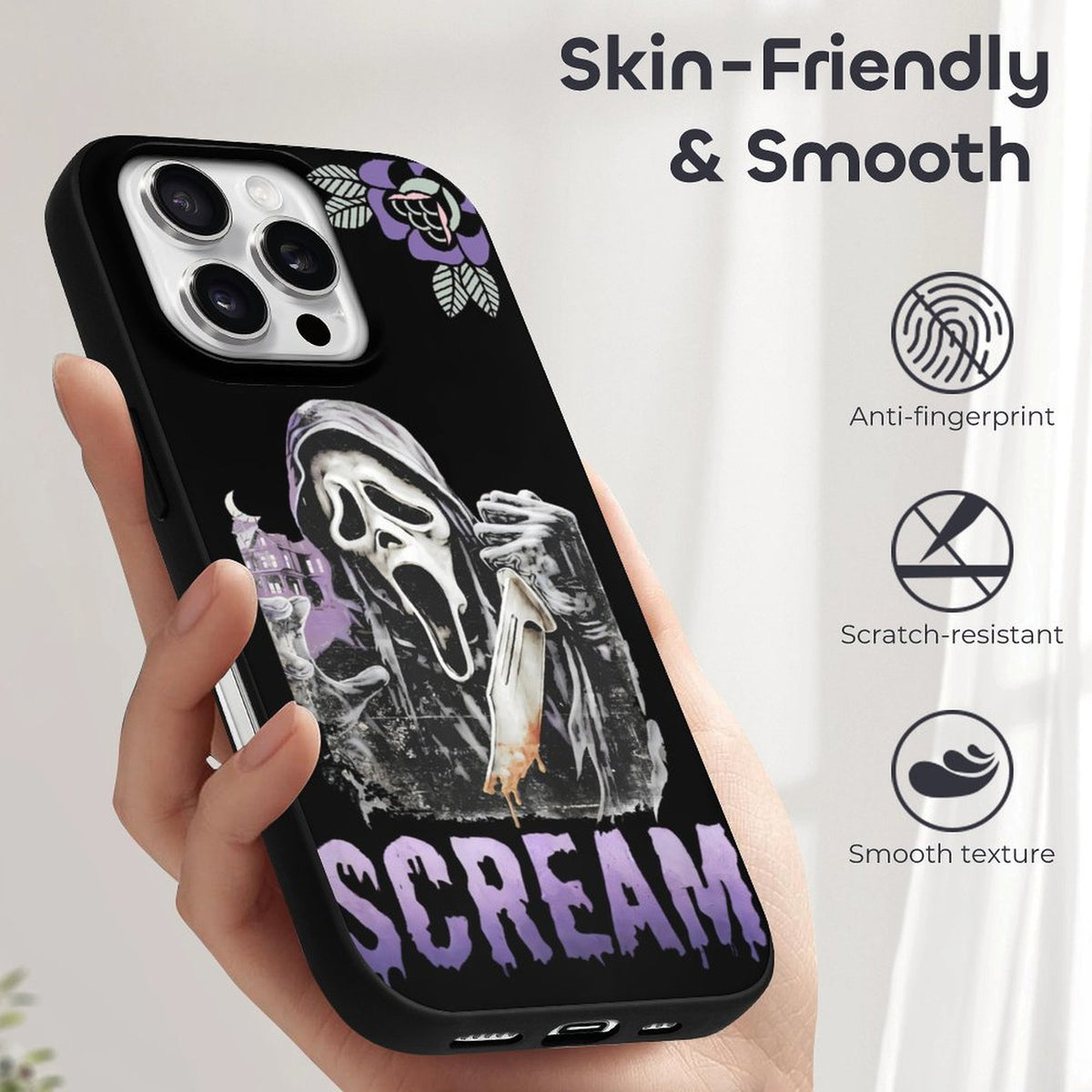 Horror Ghostface Print - Phone Case