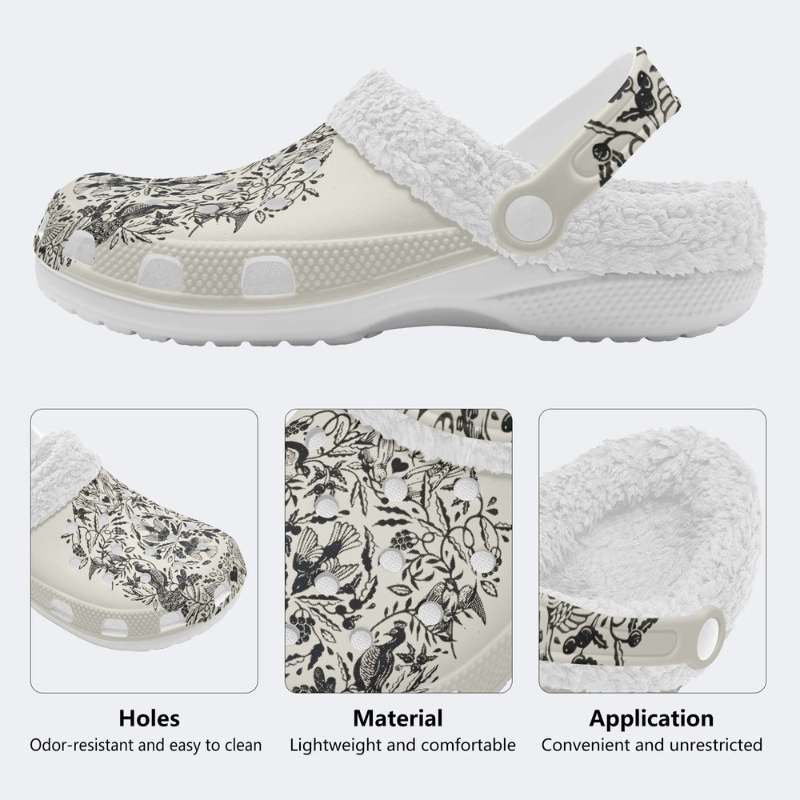 Bird And Leaf Print Slippers/Sandals Factory Direct Sales