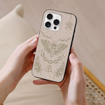 Classic Death Moth Print - Phone Case