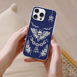 Vintage Death Moth Print - Phone Case