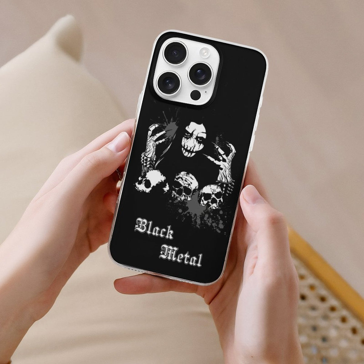 Black Metal - Phone Case