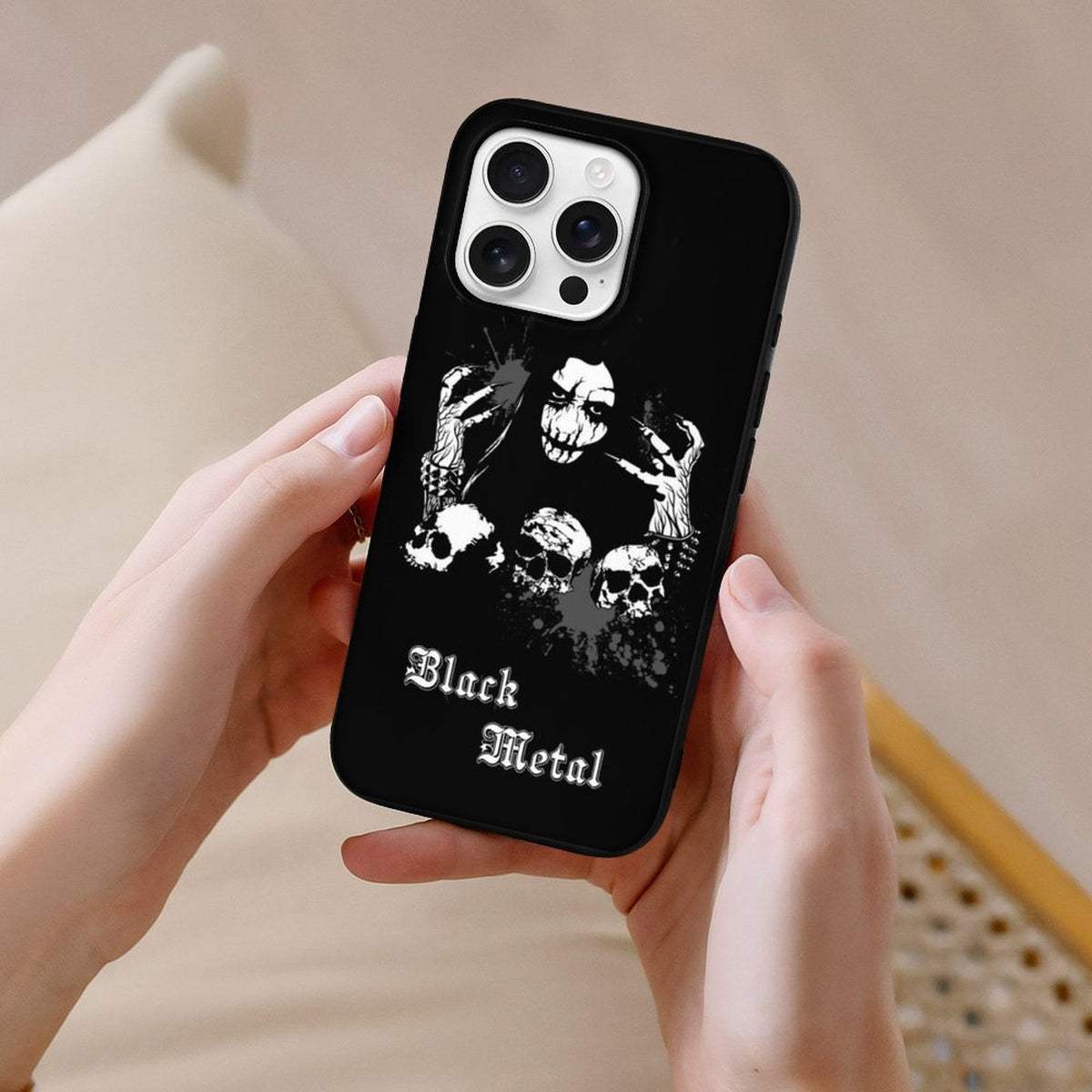 Black Metal - Phone Case