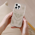 Classic Death Moth Print - Phone Case