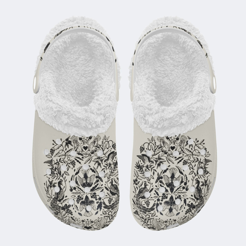 Bird And Leaf Print Slippers/Sandals Factory Direct Sales