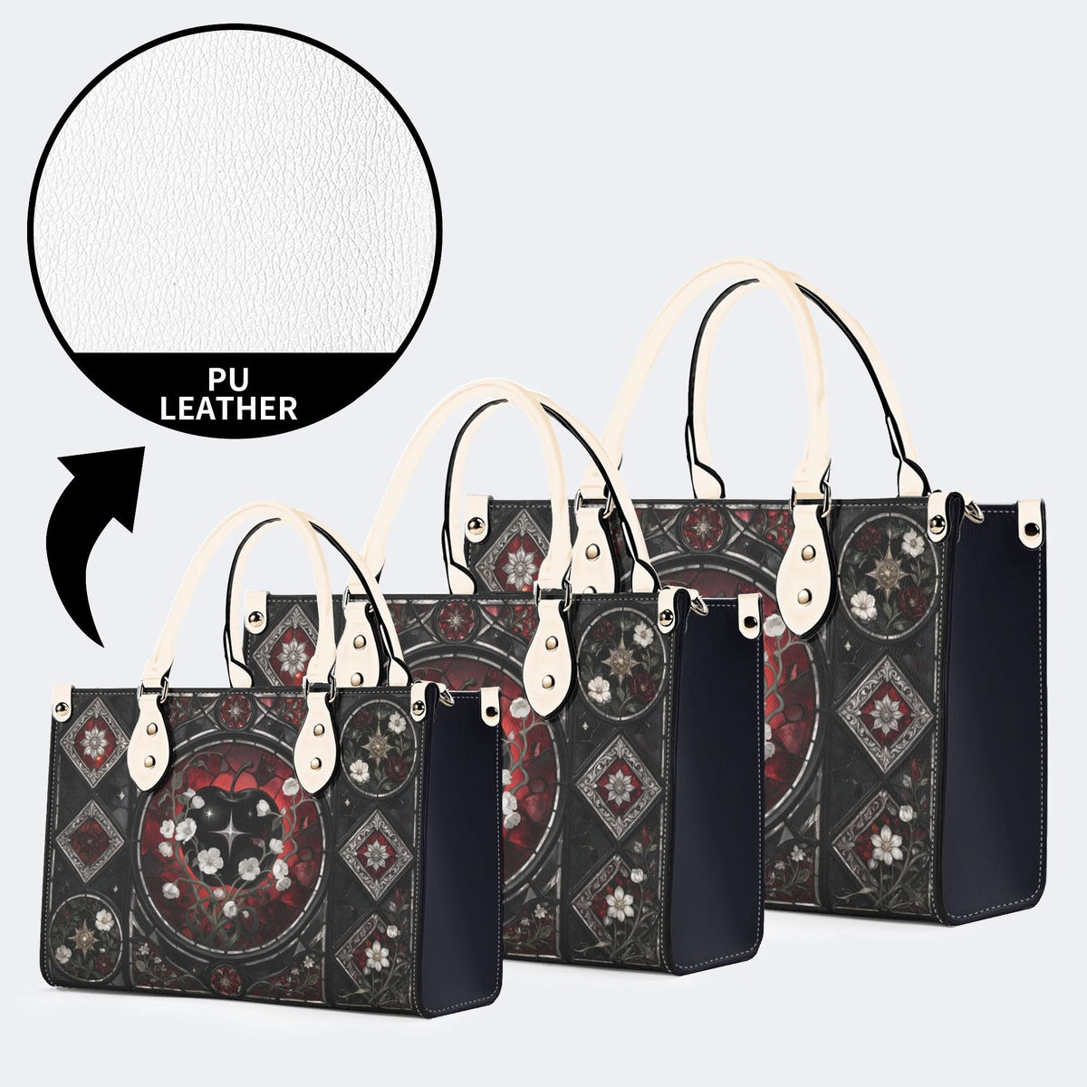 Poison Apple Print Handbag Factory Direct Sales