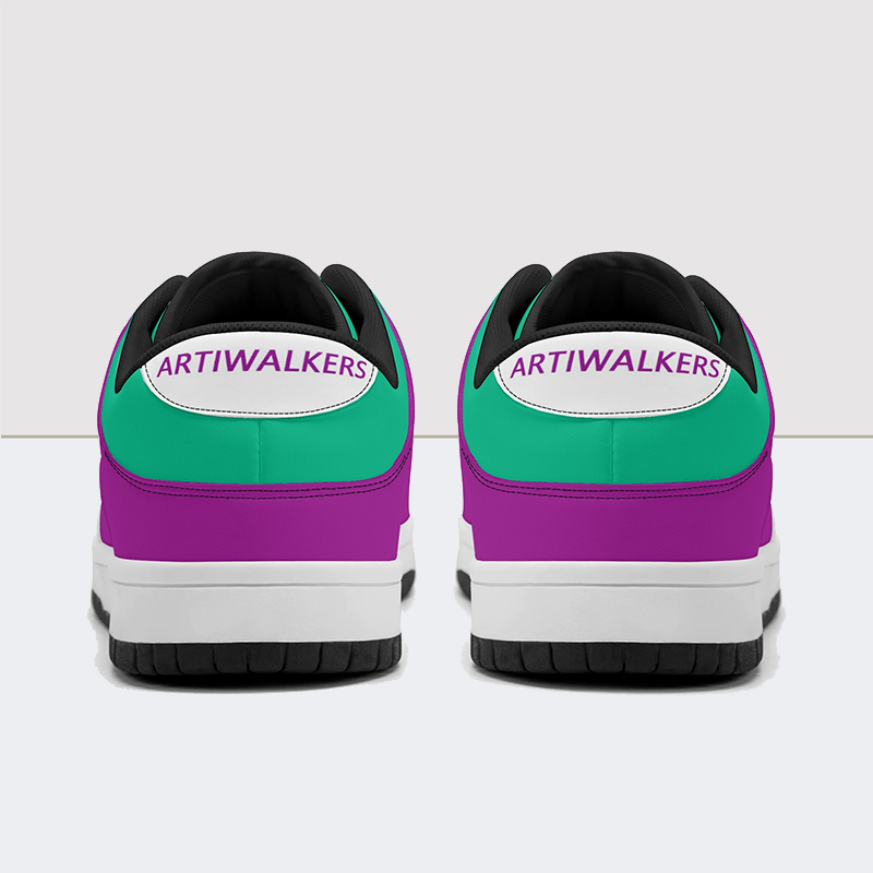 Hat Man Dunk Low Ledersneaker