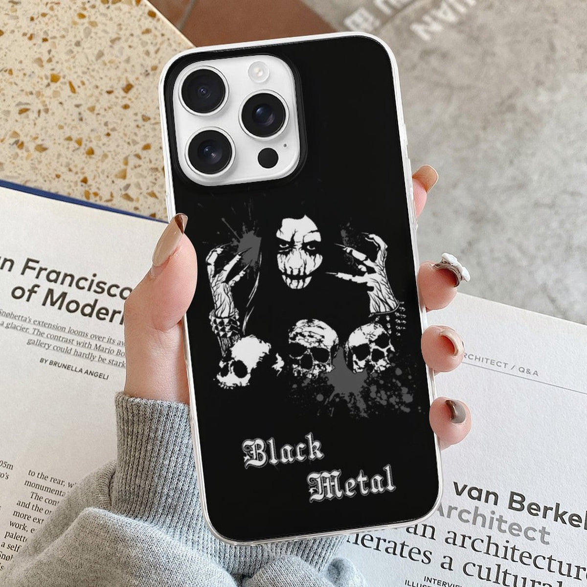 Black Metal - Phone Case
