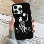 Gothic Skull Print - Phone Case