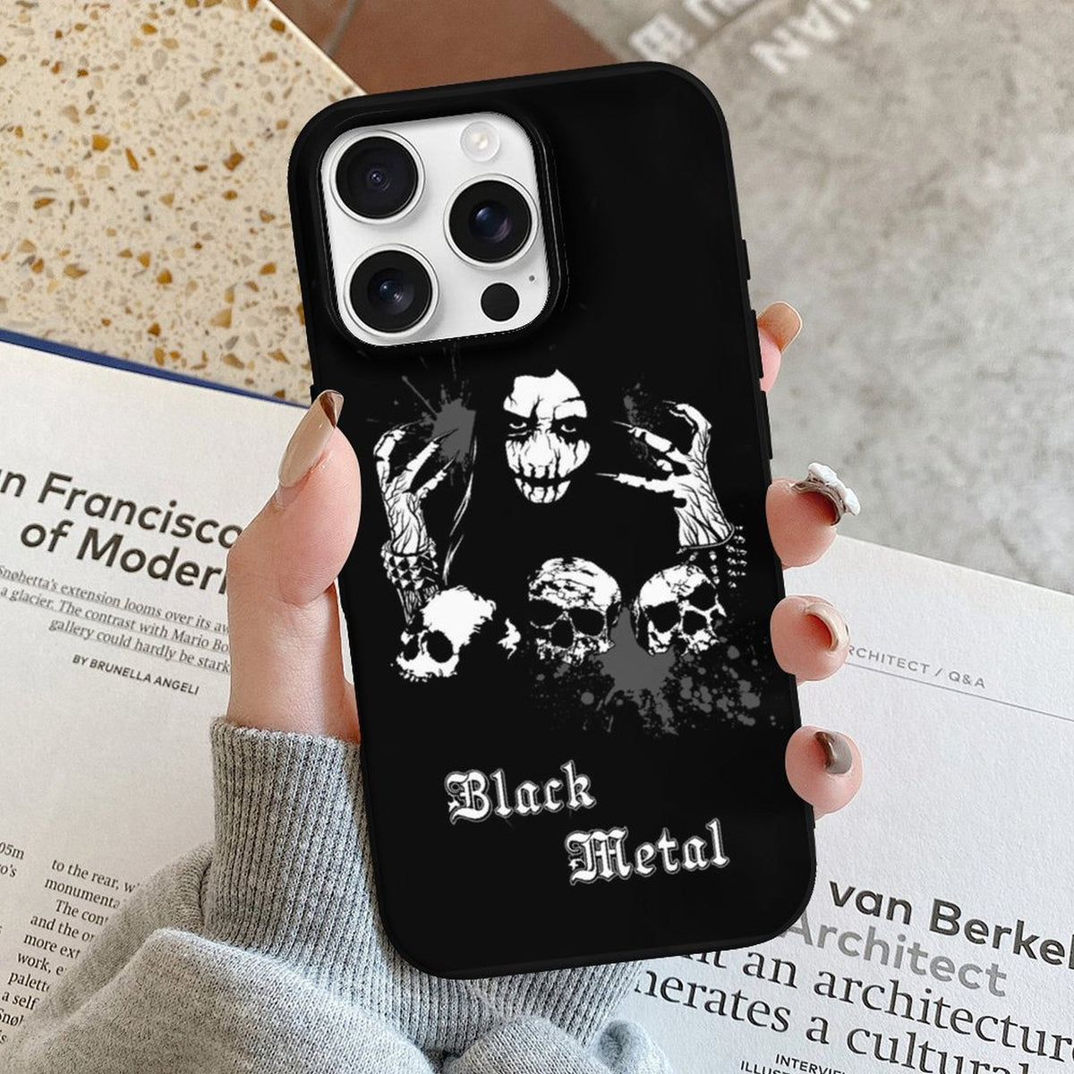 Black Metal - Phone Case