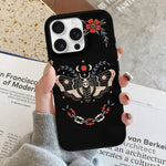 Vintage Death Moth Print - Phone Case