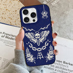 Vintage Death Moth Print - Phone Case