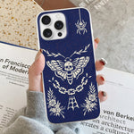 Vintage Death Moth Print - Phone Case